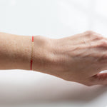 Yellow String Bracelet - MAS Designs