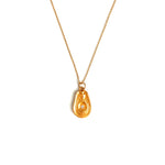 Triple Layer Tourmaline Necklace Gold
