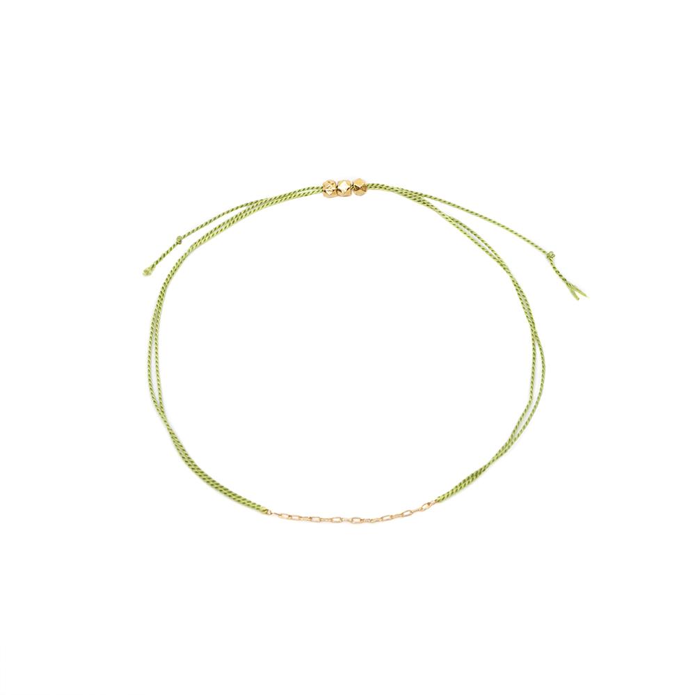 Light Green String Bracelet - MAS Designs