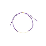 Purple String Bracelet - MAS Designs