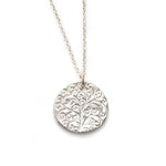 Tree of Life Charm Necklace Silver - MAS Designs