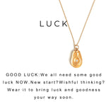 Triple Layer Tourmaline Necklace Gold
