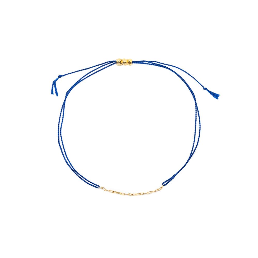 Israel Fundraiser Blue String Bracelet – MAS Designs