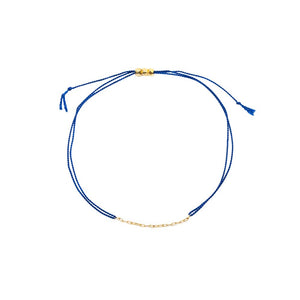Navy Blue String Bracelet - MAS Designs