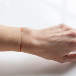 Orange String Bracelet - MAS Designs