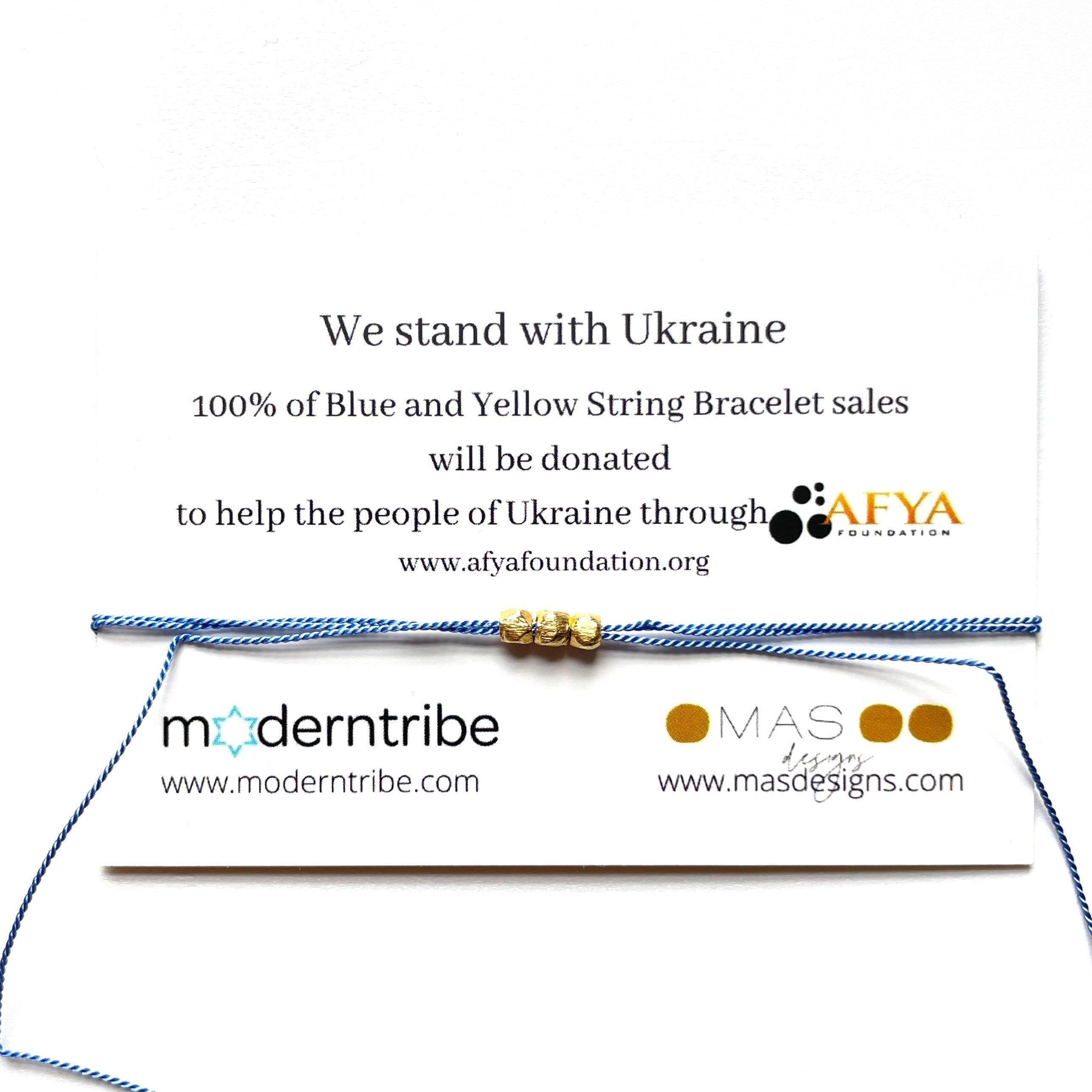 Ukraine Silk Bracelet Fundraiser