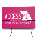 Access MO Fundraiser Blue Silk Bracelet