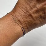 Access MO Fundraiser Blue Silk Bracelet