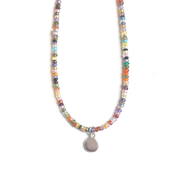 Long Jadau Beads Multi Color Beaded Necklace Set By Gehna Shop