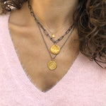 Strength Charm Necklace Gold - MAS Designs