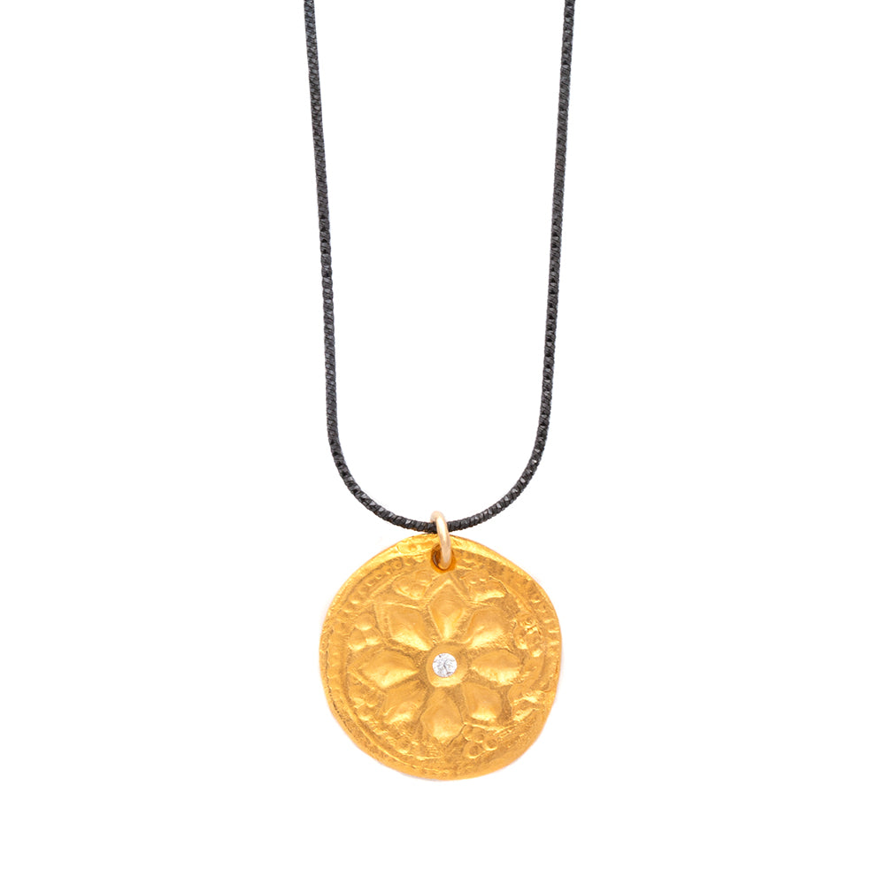 Balance Charm Necklace Charm Gold - MAS Designs