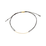 Black String Bracelet - MAS Designs