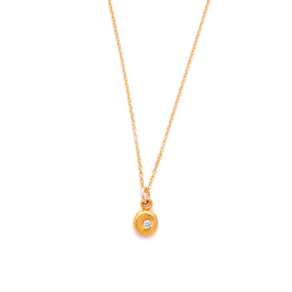 Little Lights Charm Necklace Gold - MAS Designs