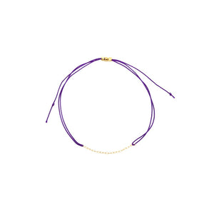 Purple String Bracelet - MAS Designs
