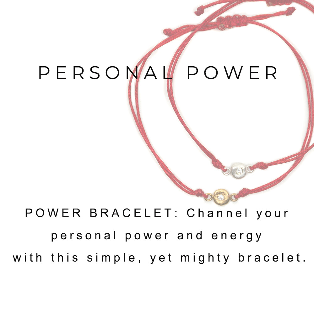 Power Bracelet Silver - MAS Designs