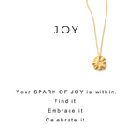 Sparks of Joy Charm Necklace Silver - MAS Designs