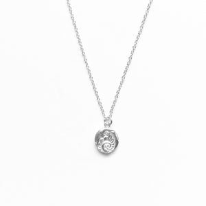 Wave Charm Necklace Silver - MAS Designs