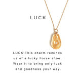 Luck Charm Necklace Gold