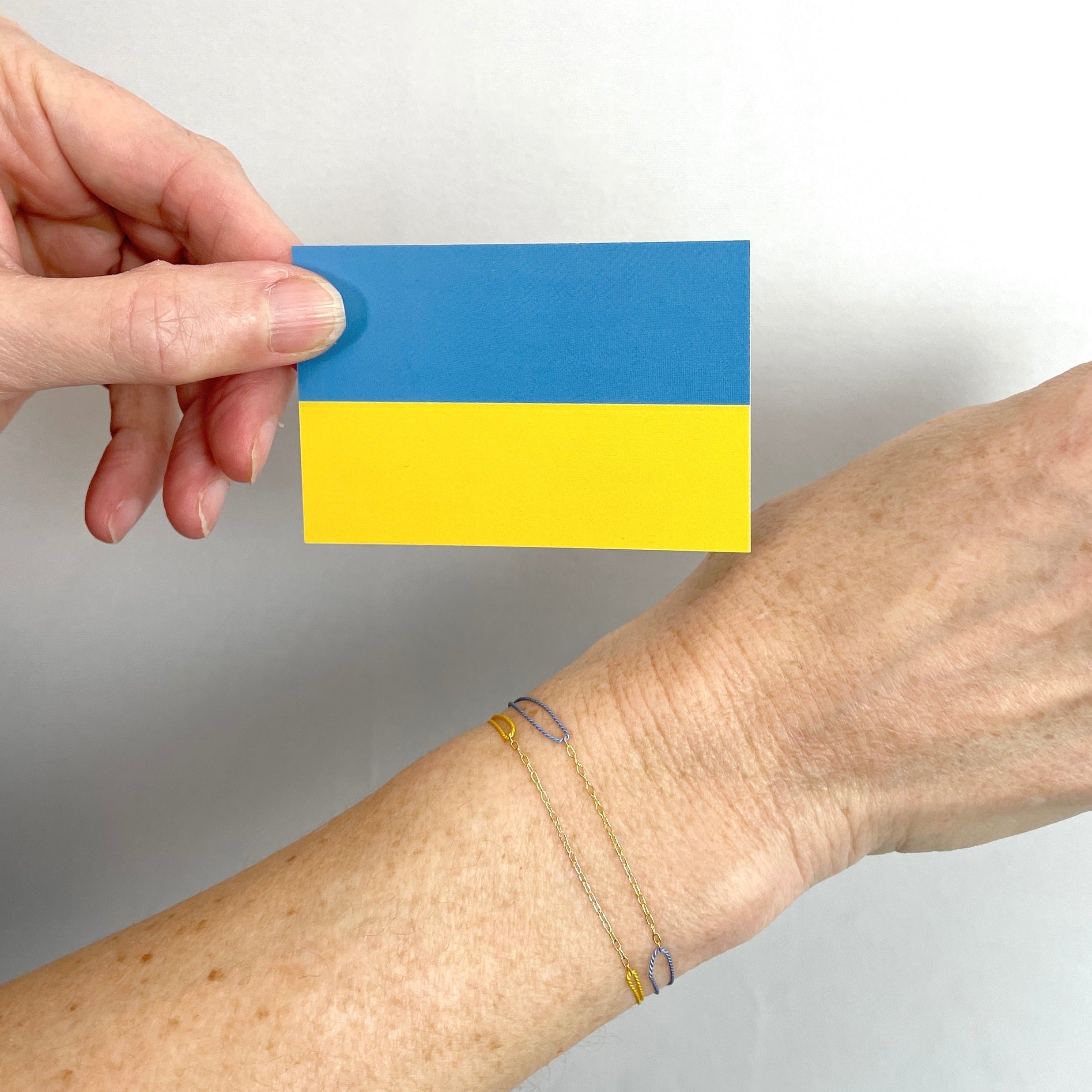 Ukraine Silk Bracelet Fundraiser